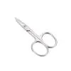 LIVINGO Forbici Unghie Curve 3,5" Oro con Astuccio