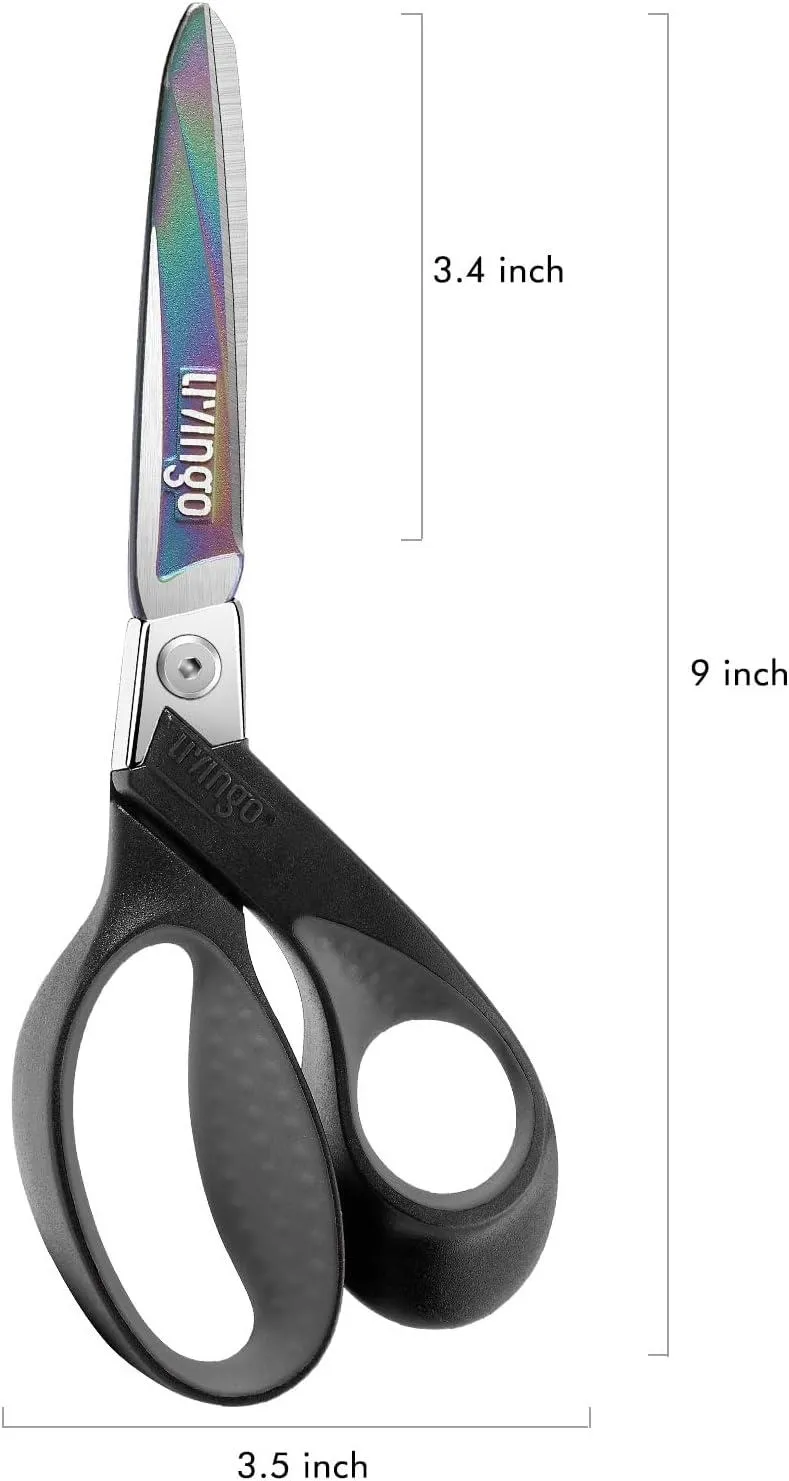 LIVINGO 9" Forbici Multiuso Titanio Uso Pesante