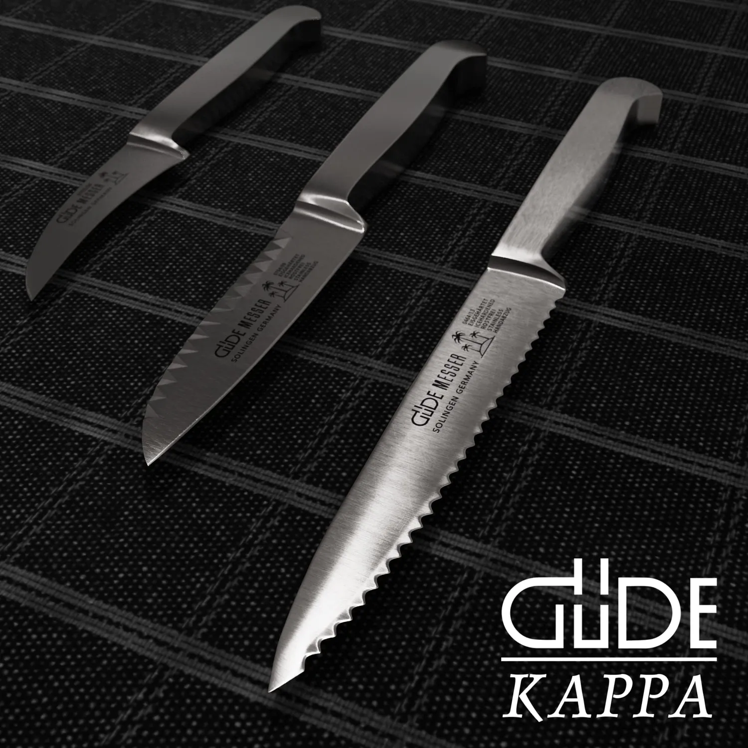 Güde Kappa coltello pomodoro 13 cm seghettato