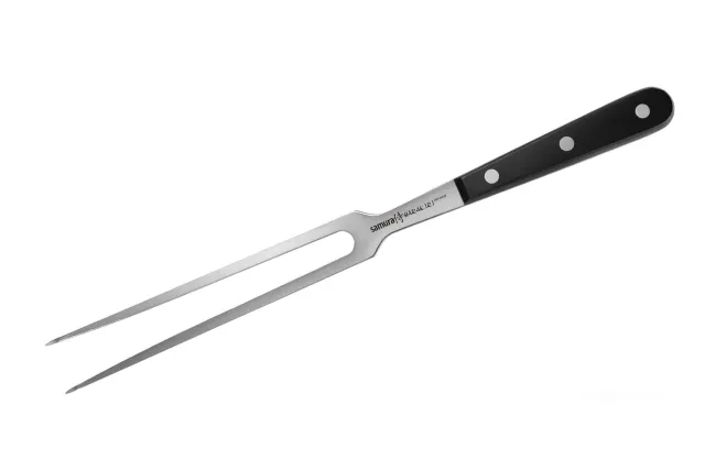 Samura Harakiri SHR-0065B forchettone carne 315 mm 2 rebbi