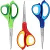 LIVINGO Forbici Mancini 8,5 Pollici 3 Pezzi Acciaio