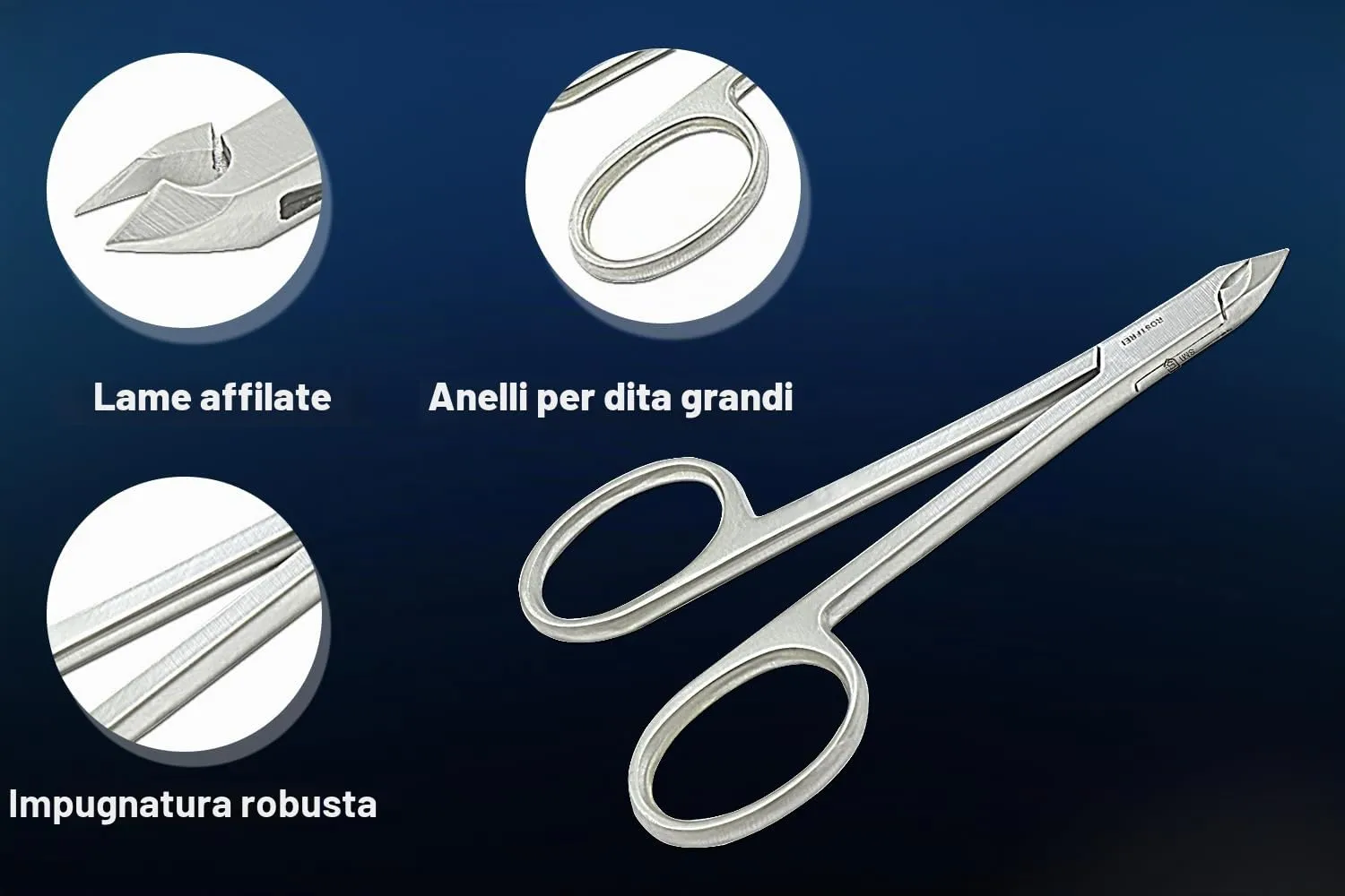 SMI 10,5 cm tronchesino cuticole stile forbice