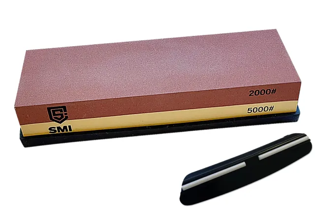 SMI pietra affilacoltelli 2000/5000 doppia faccia corindone