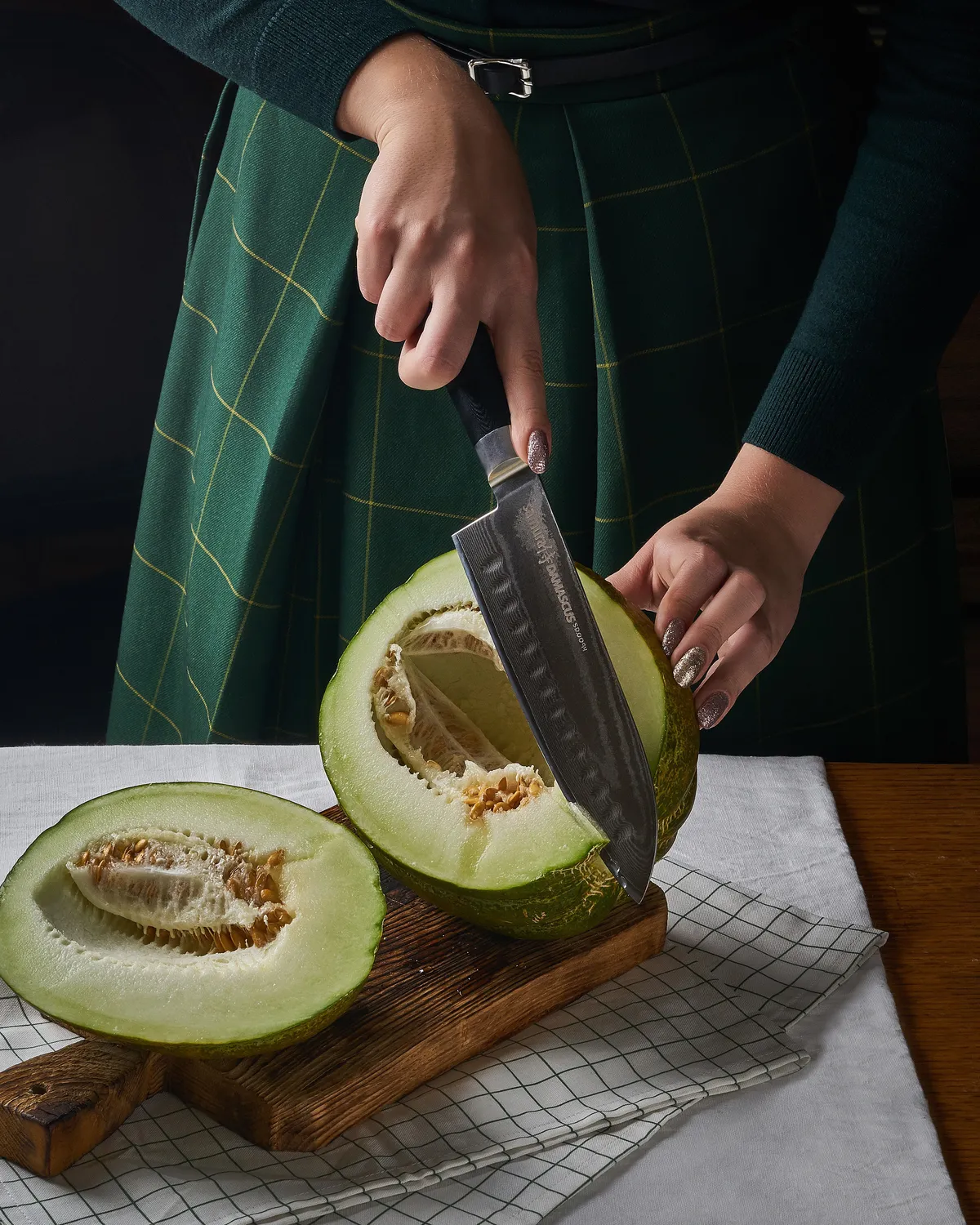Samura Damascus SD-0094 coltello santoku 175 mm