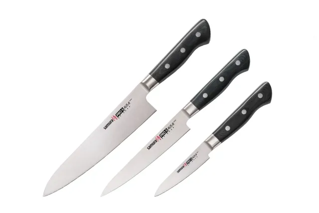 Samura Pro-S set coltelli 3 pezzi AUS-8