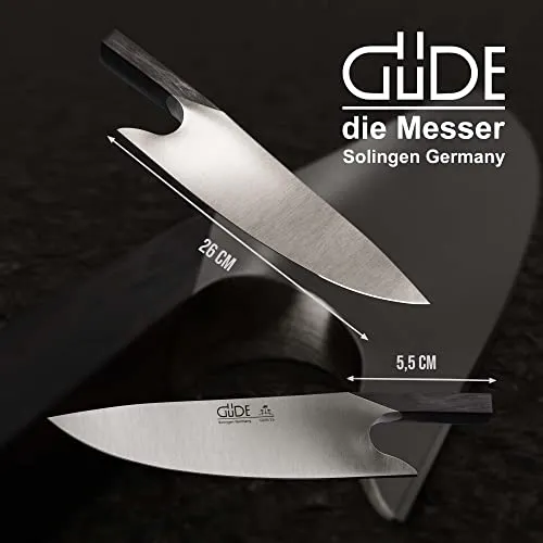 Güde The Knife coltello chef 26 cm granadilla