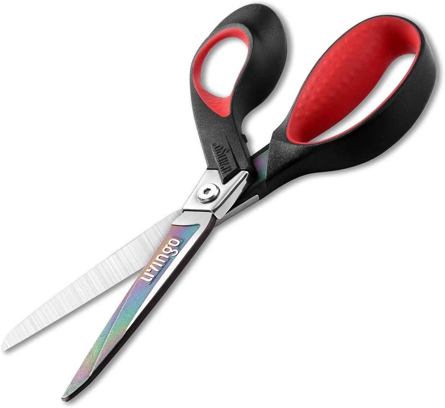 LIVINGO forbici heavy duty 9” professionali rosse titanio