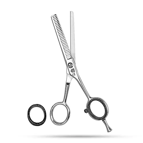 SMI Forbici Sfoltire Capelli 5,5" Professionali Inox