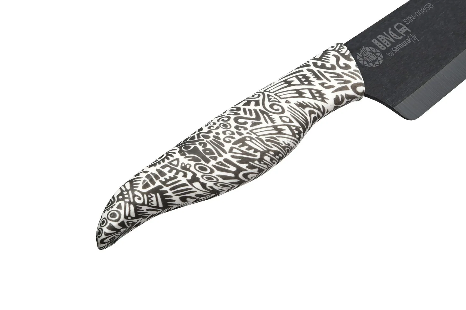 Samura Inca SIN-0085B coltello chef ceramica nera 187 mm
