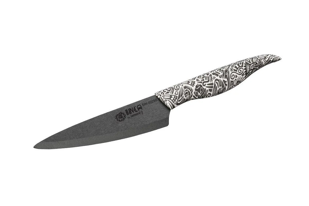 Samura Inca SIN-0220B set coltelli 3 pezzi ceramica nera