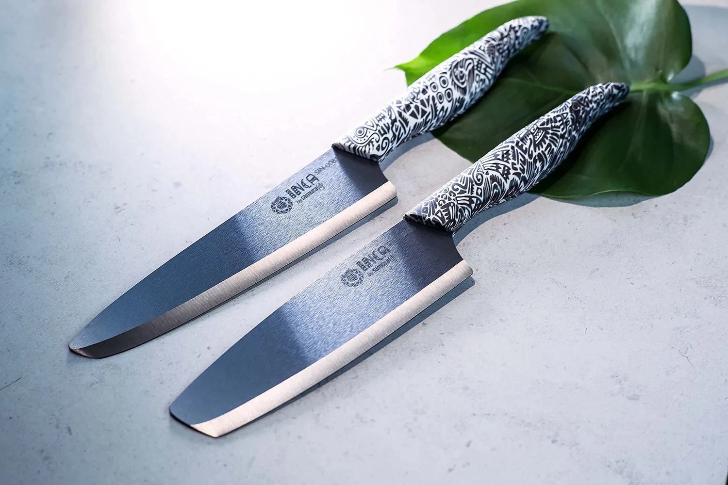 Samura Inca SIN-0220B set coltelli 3 pezzi ceramica nera