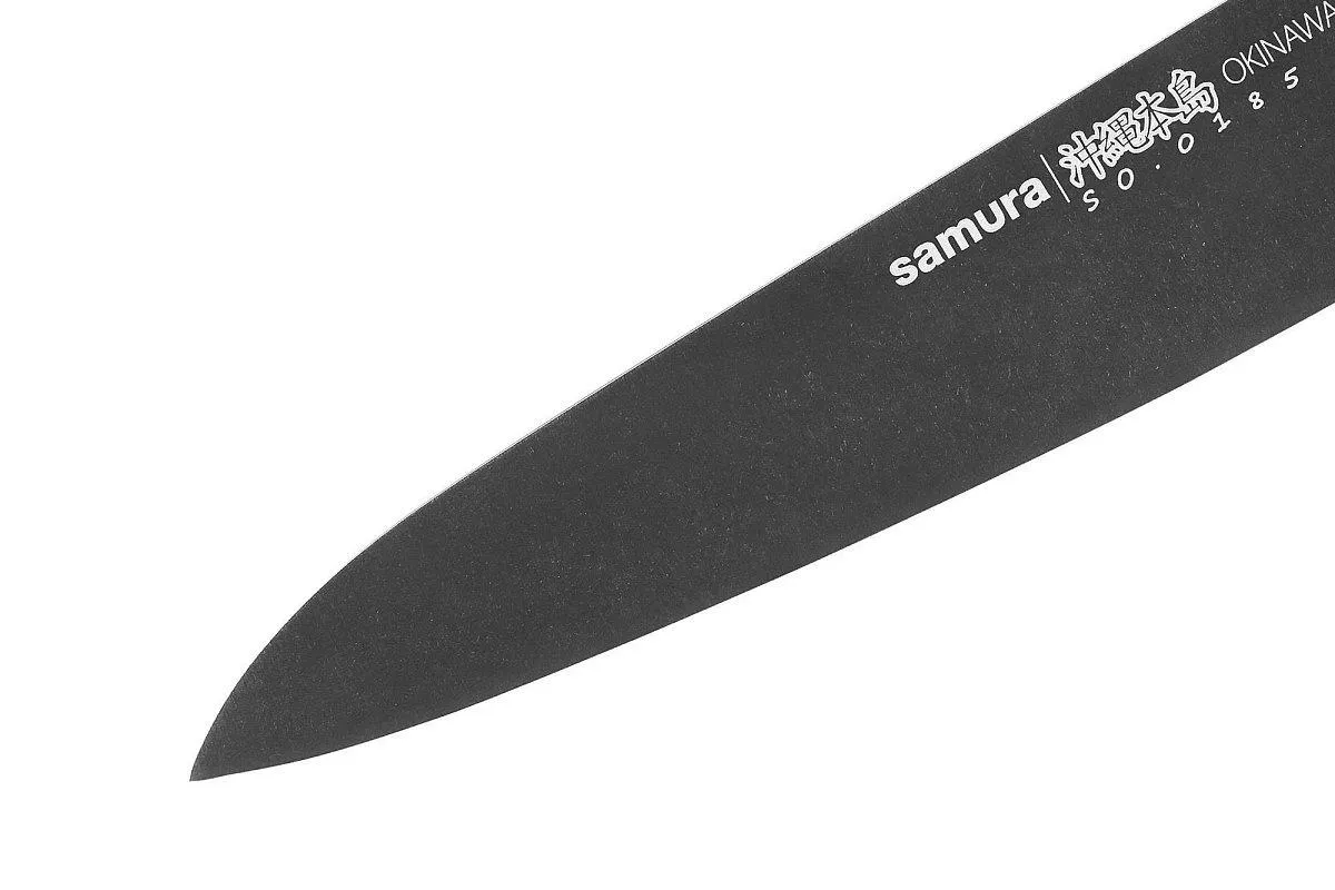 Samura Okinawa Gyuto coltello cucina legno 170 mm