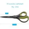 LIVINGO forbici ufficio 8" 2 pz antiaderenti verde giallo