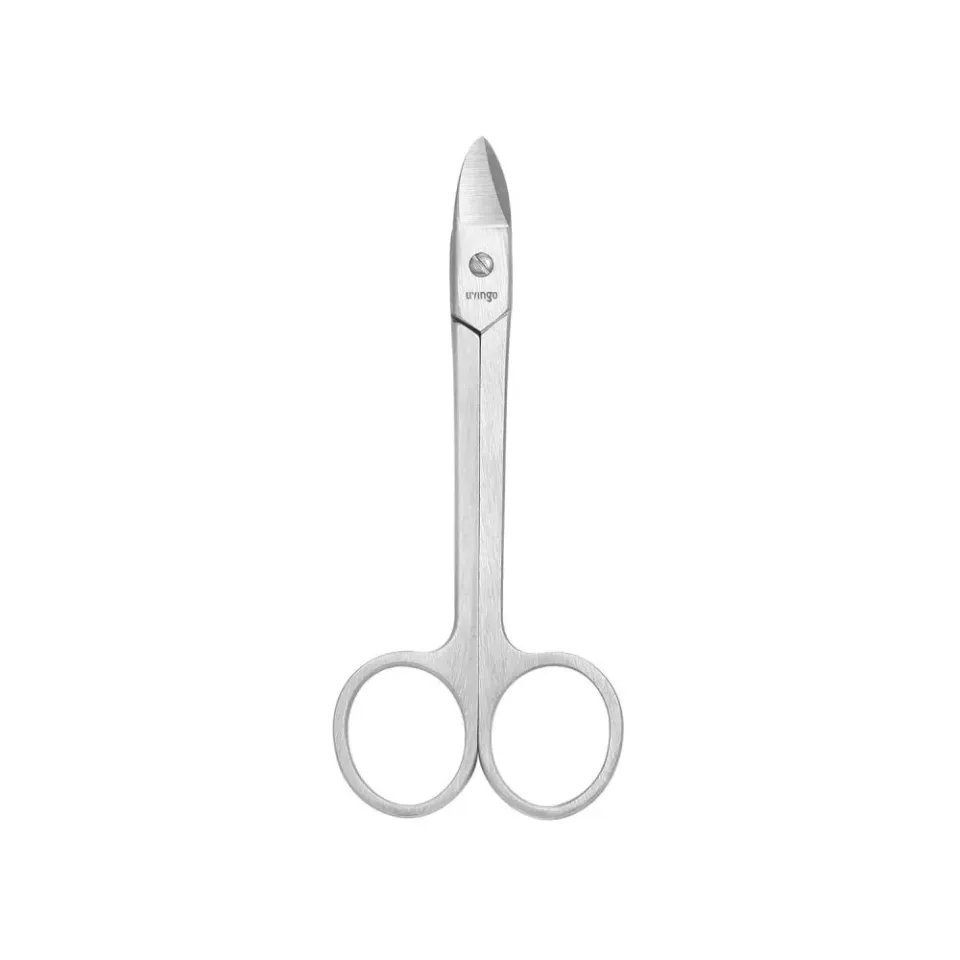 LIVINGO 102300 forbici unghie curve oro 3,5"