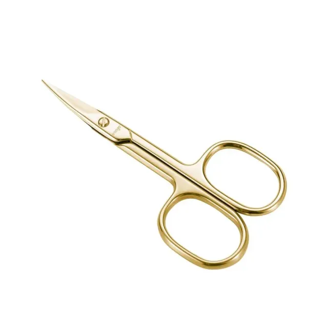 LIVINGO 82G Forbicine Unghie Curve Oro con Astuccio