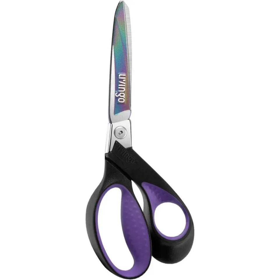 LIVINGO Forbici Multiuso Titanio Viola 9 Pollici