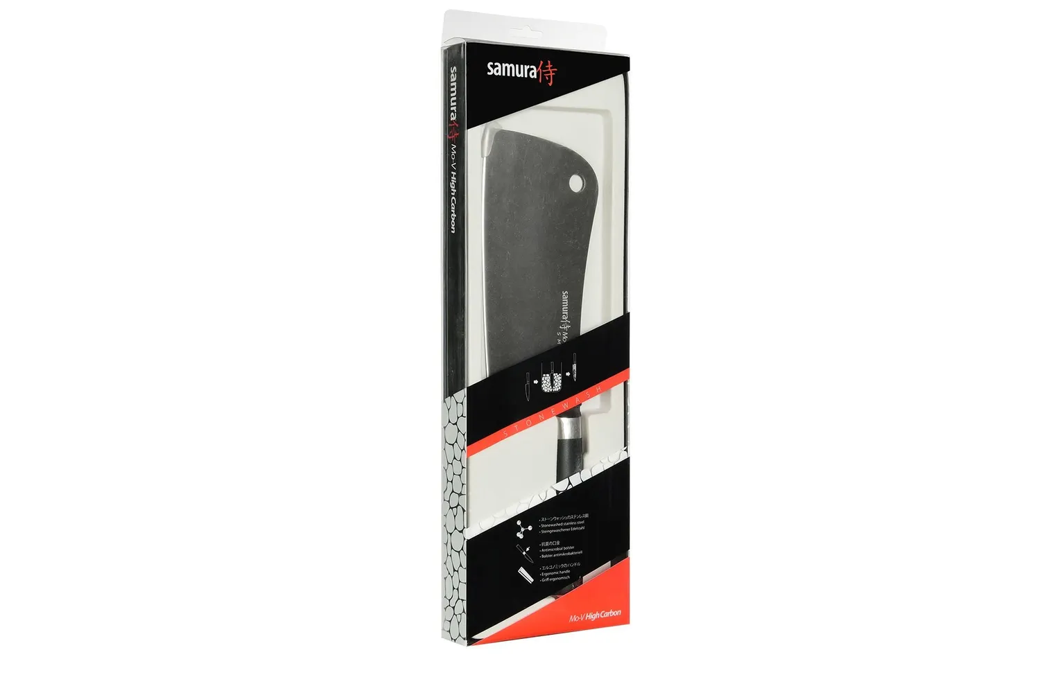 Samura Mo-V SM-0040B mannaia cucina 180mm G-10