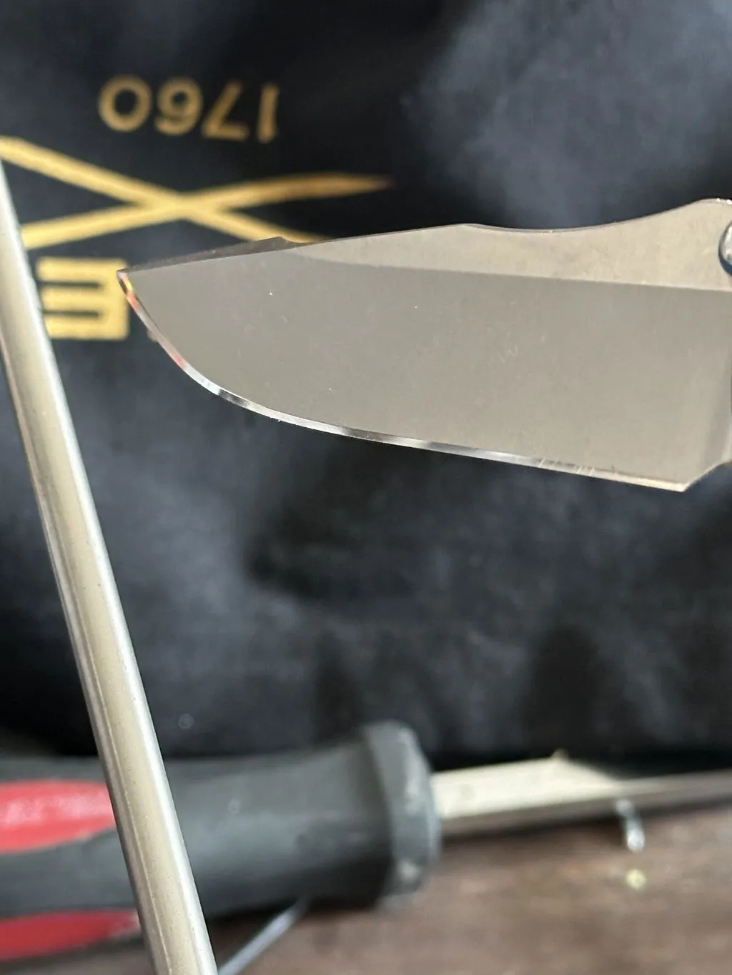 Wicked Edge Strop cuoio emulsione diamantata 4+2 micron