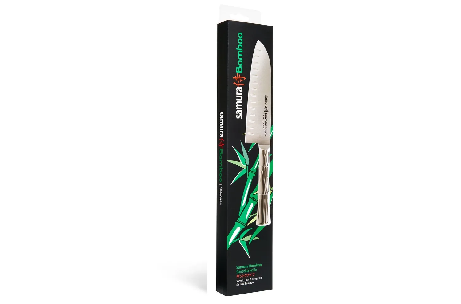 Samura Bamboo santoku 160 mm alveolato AUS-8