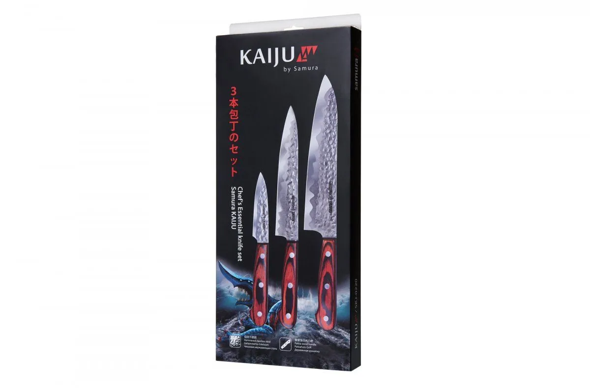 Samura Kaiju Set Coltelli 3 Pezzi SKJ-0220 Martellato