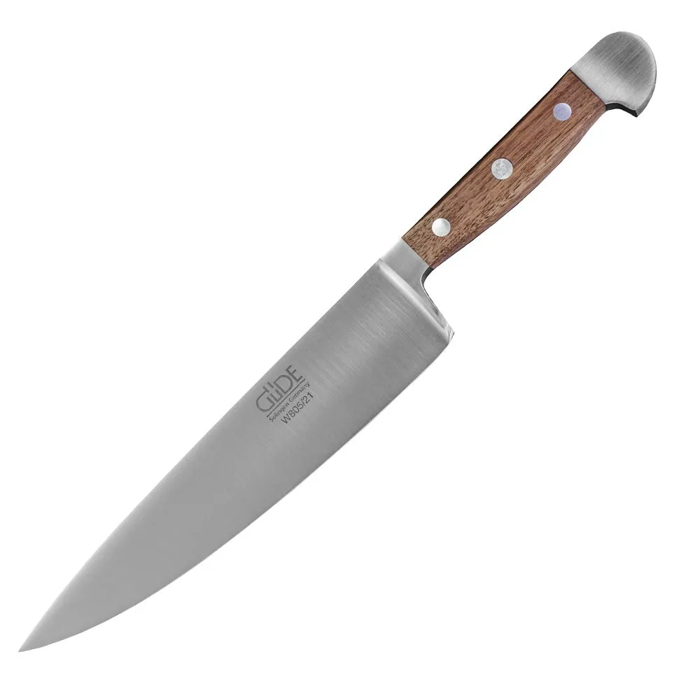 Franz Güde Alpha-Olive coltello cuoco forgiato 21 cm ulivo
