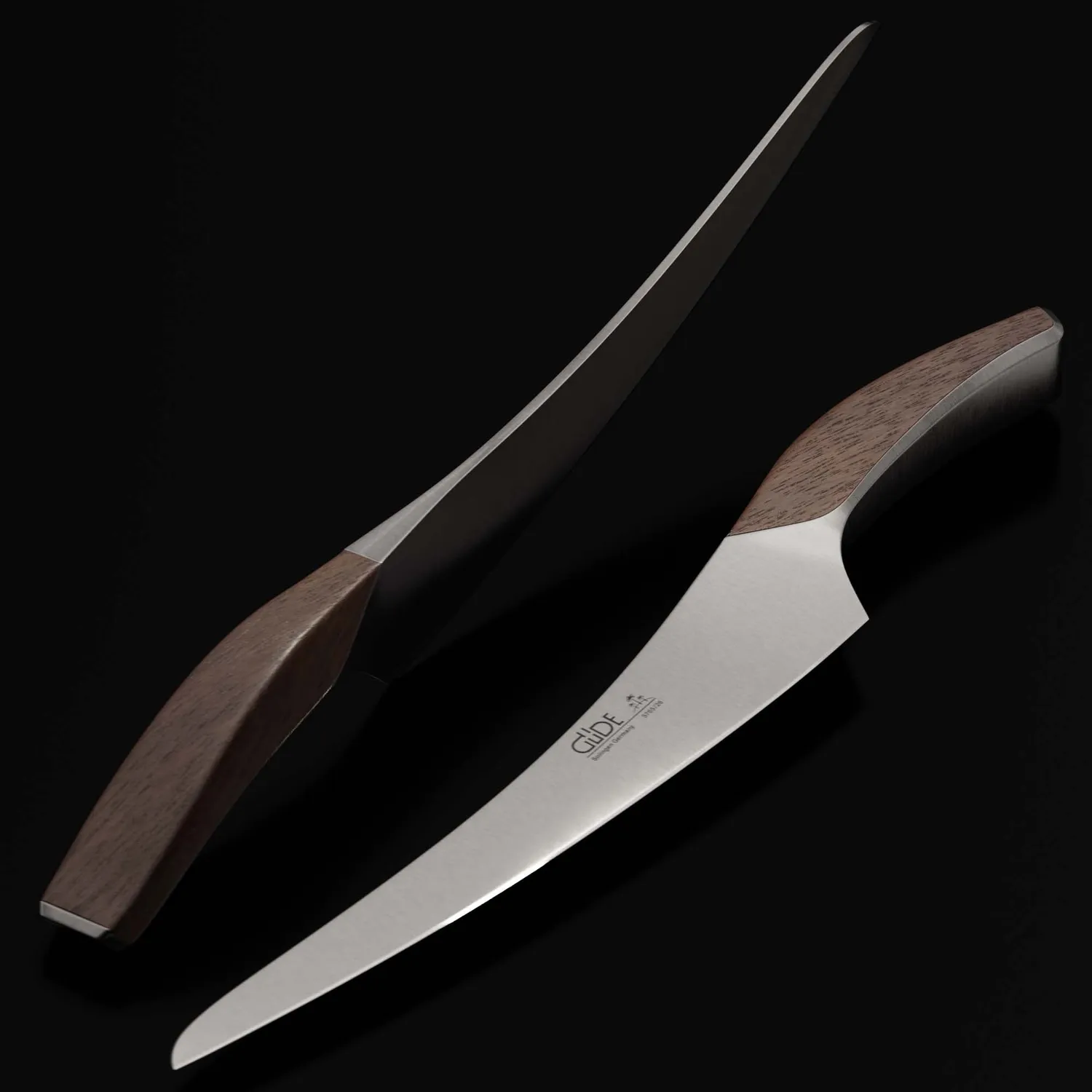 Güde Synchros coltello affettare 26 cm quercia affumicata