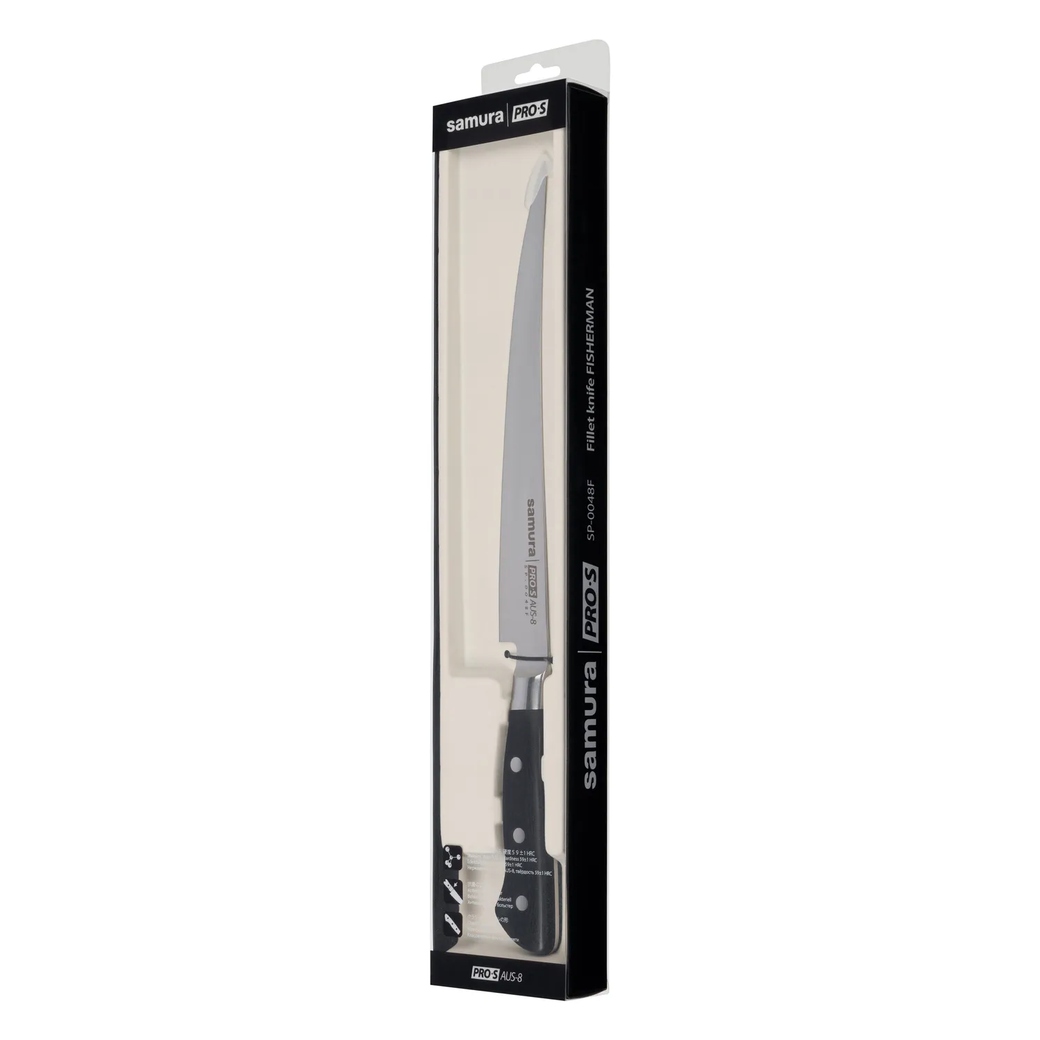 Samura Pro-S SP-0048F coltello sfiletto 224 mm flessibile