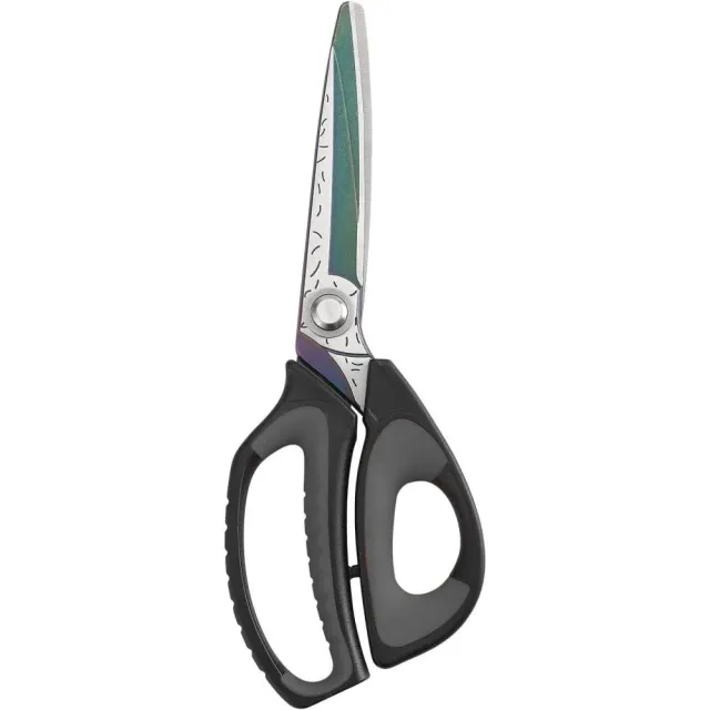 Livingo 10" forbici multiuso titanio nero heavy duty