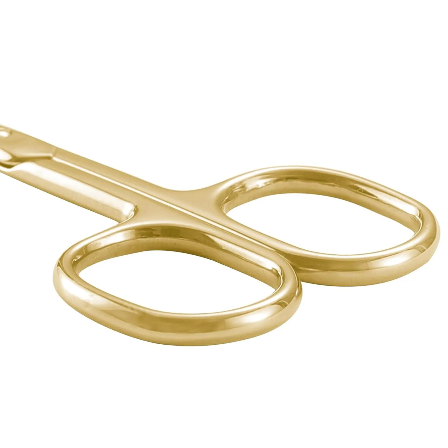 LIVINGO 82G Forbicine Unghie Curve Oro con Astuccio