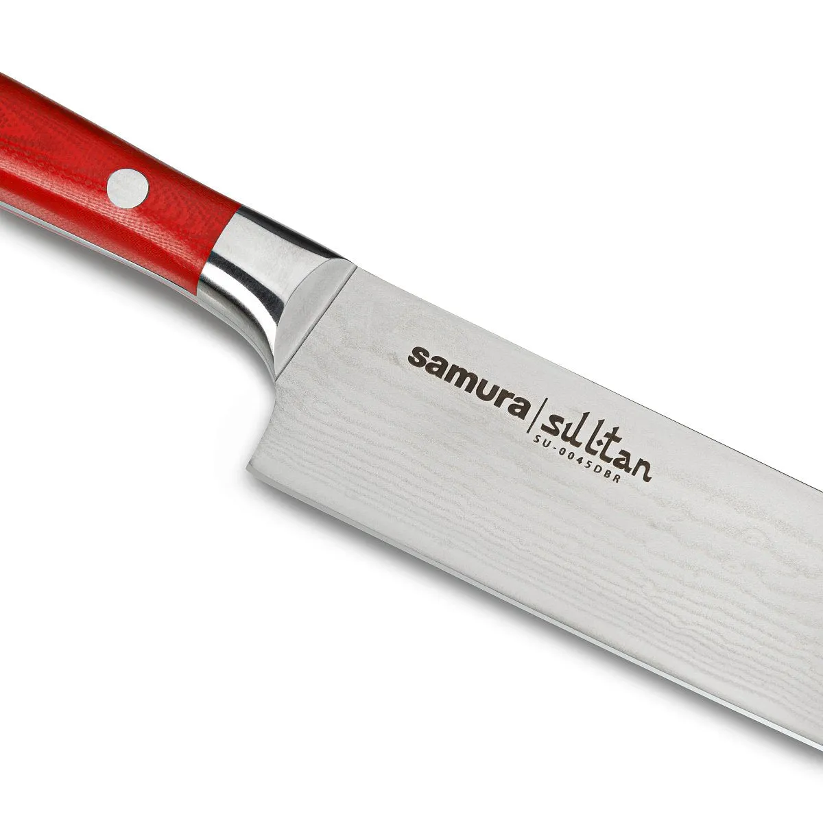 Samura Sultan SU-0045DBR Coltello Pchak 210 mm Damasco 67