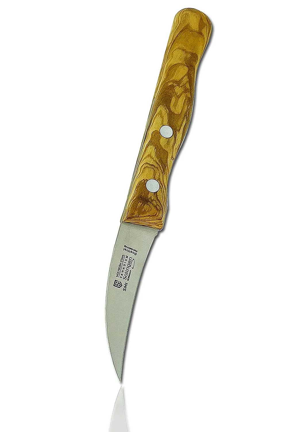 SMI Spelucchino Curvo 6 cm Ulivo Sbuccia Frutta Solingen