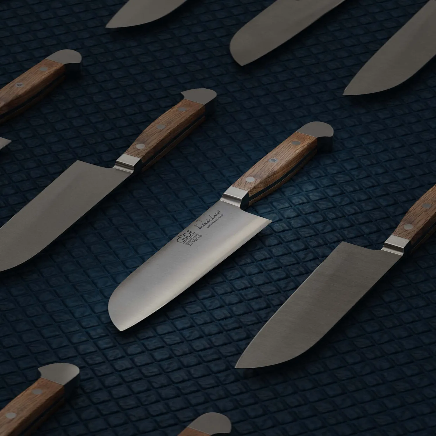 Güde Alpha Fasseiche Santoku 18 cm coltello rovere