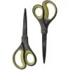 LIVINGO forbici ufficio 8" 2 pz antiaderenti verde giallo