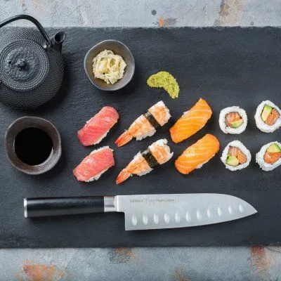 Samura Mo-V SM-0094 santoku alveolato 175 mm