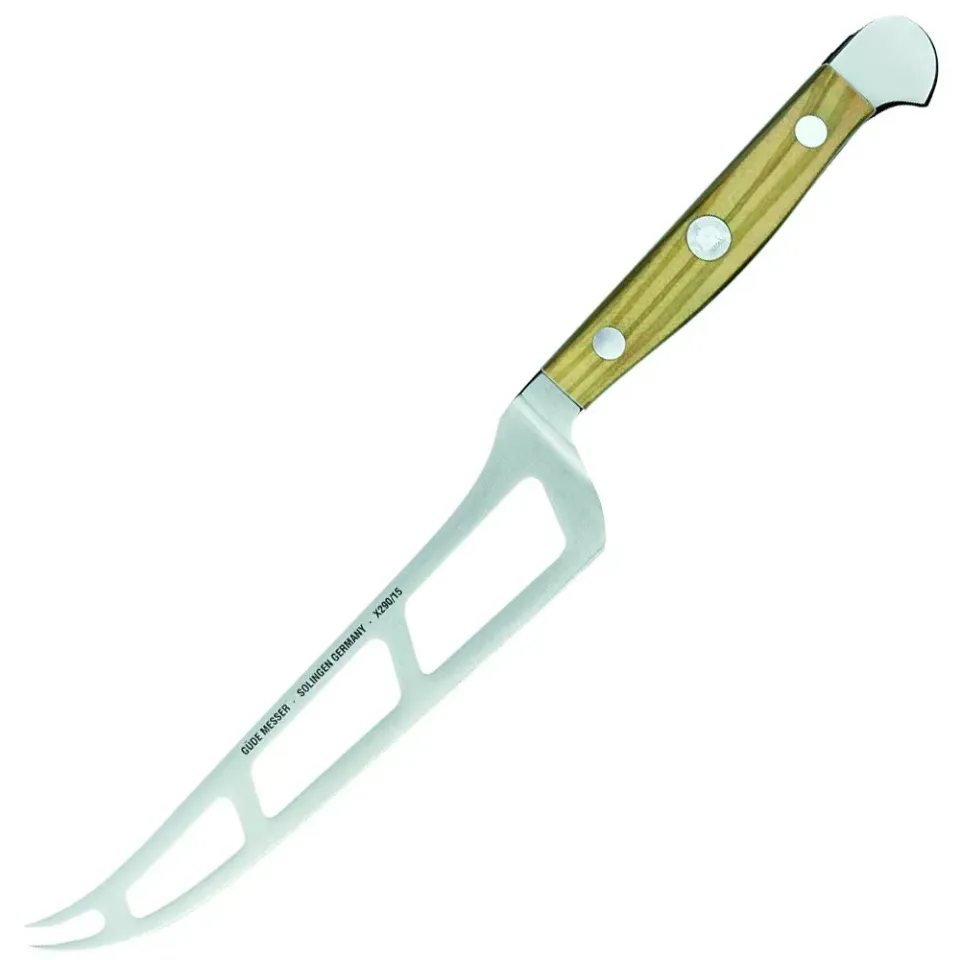 Güde Alpha Olive Coltello Formaggio Morbido 15 cm Ulivo
