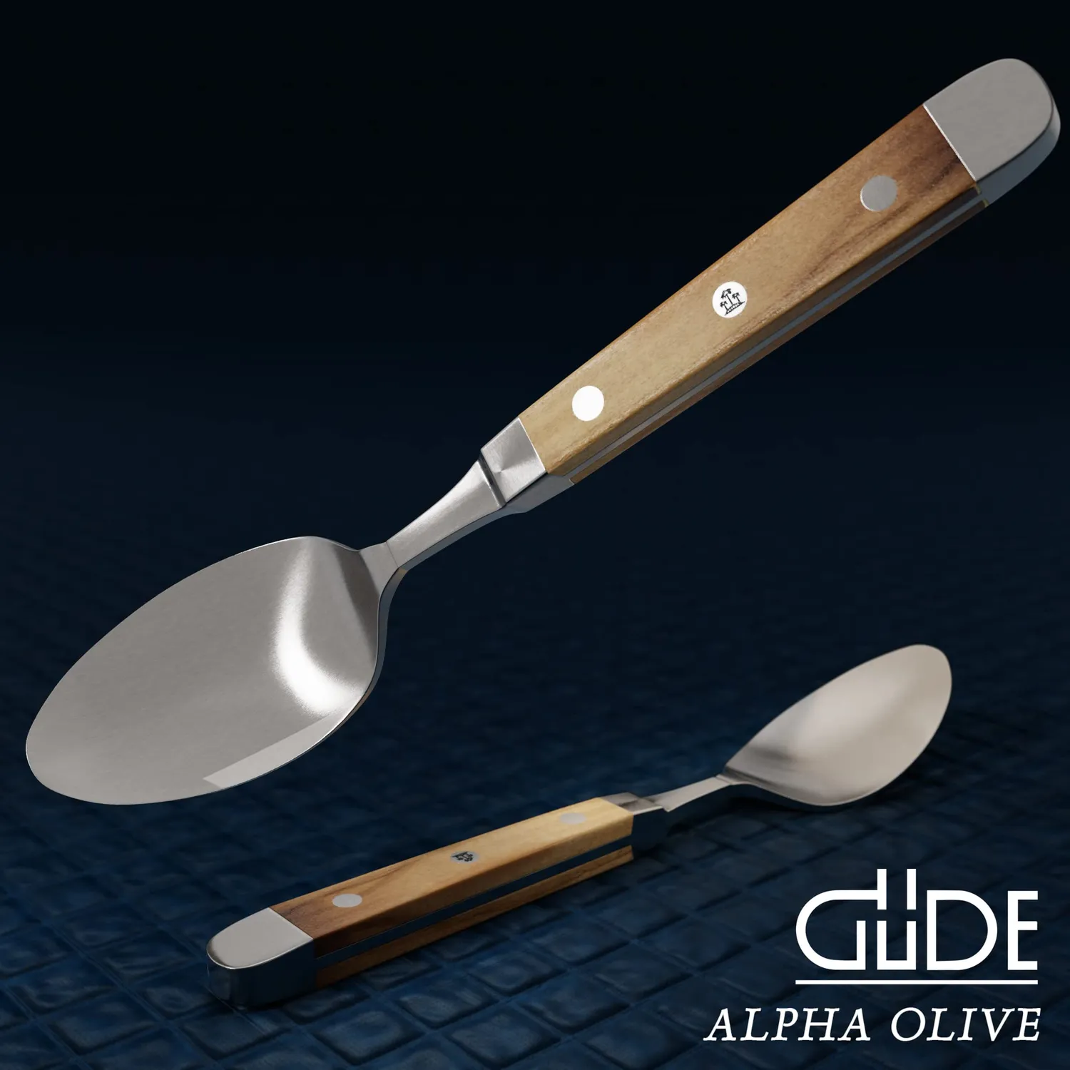Franz Güde Alpha Olive cucchiaio 9 cm ulivo