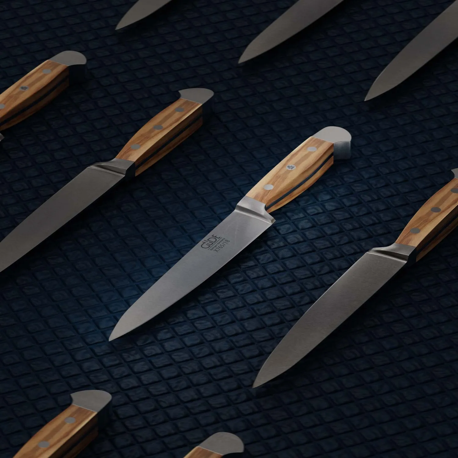 Güde Alpha Olive Coltello Filetto 18 cm Legno Ulivo Forgiato