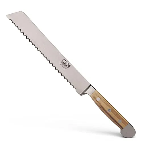 Güde Alpha Olive coltello pane 21 cm ulivo seghettato