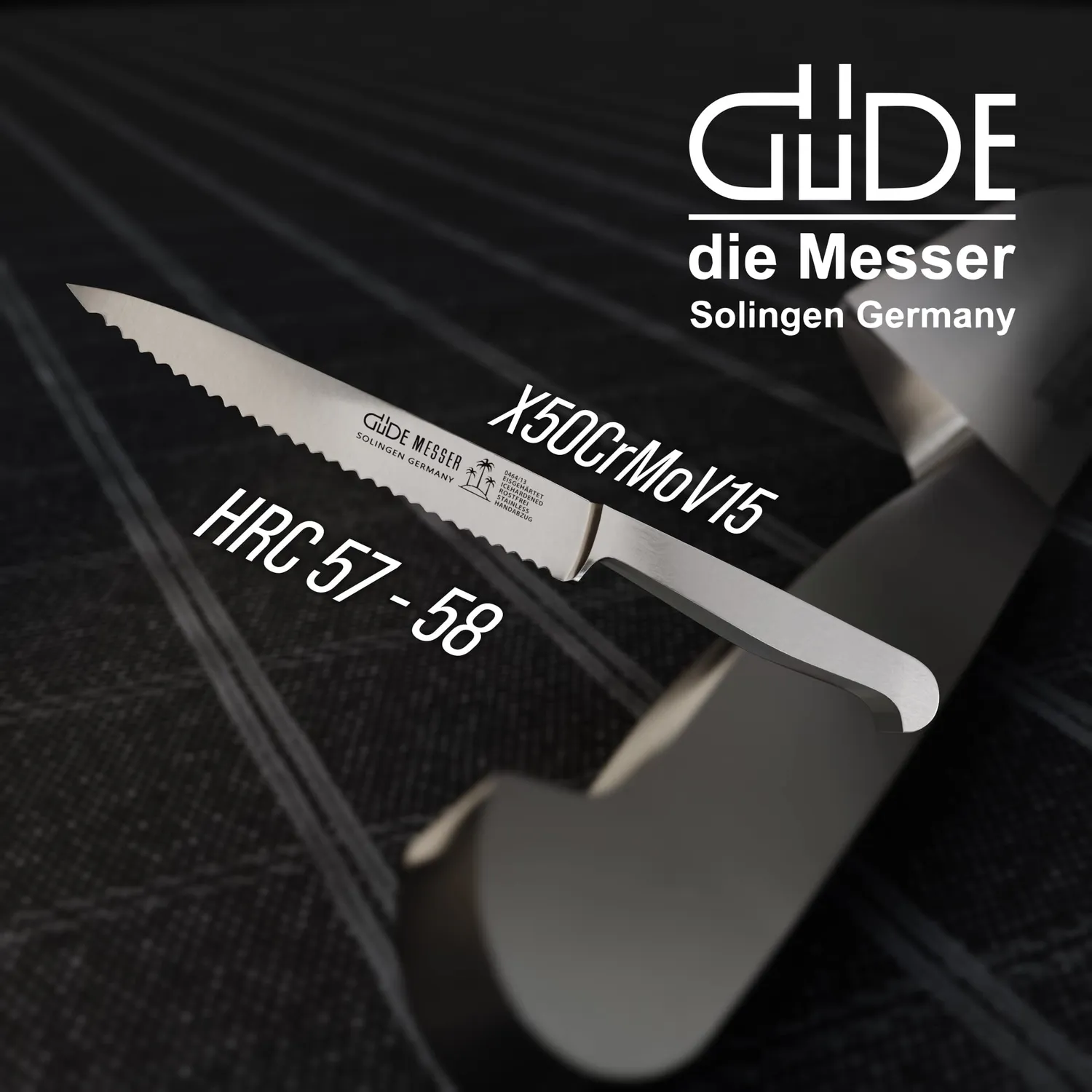 Güde Kappa coltello pomodoro 13 cm seghettato