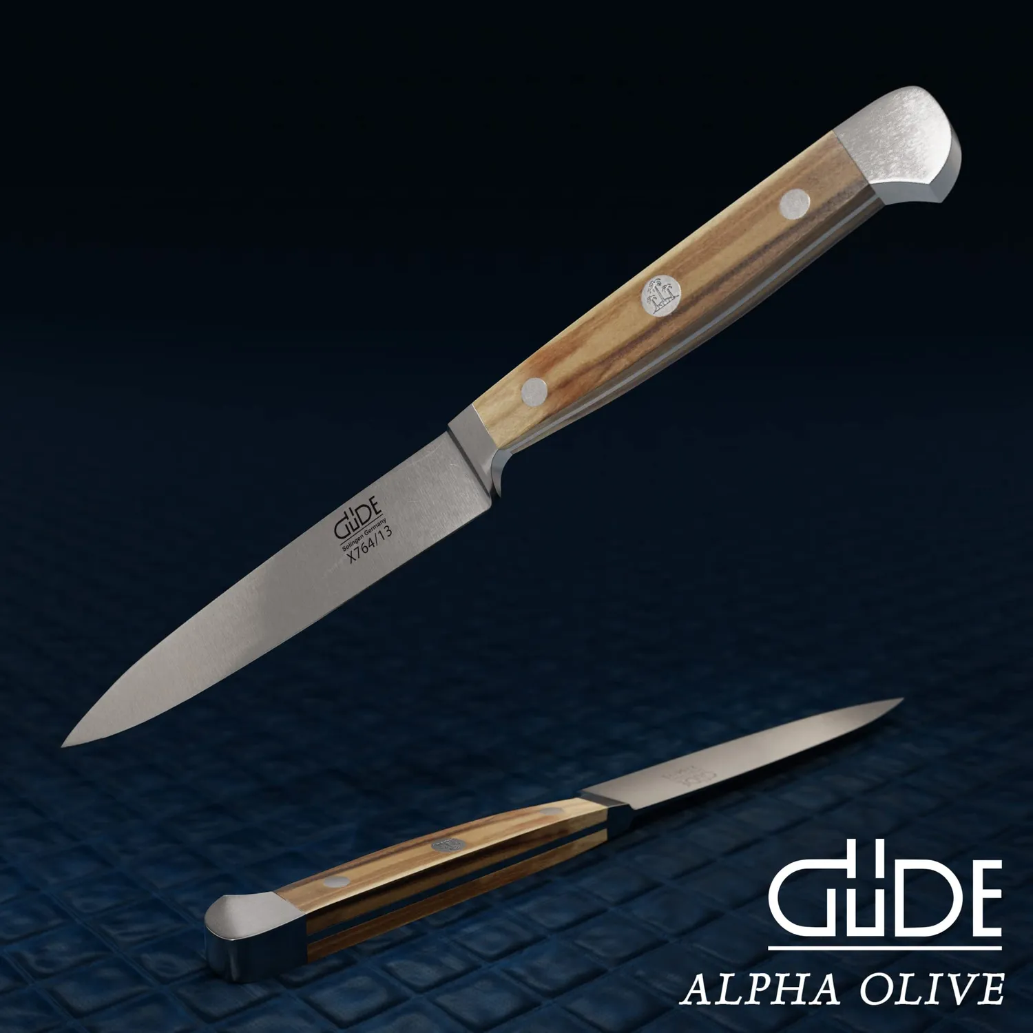 Güde Alpha Olive coltello cucina 13 cm ulivo