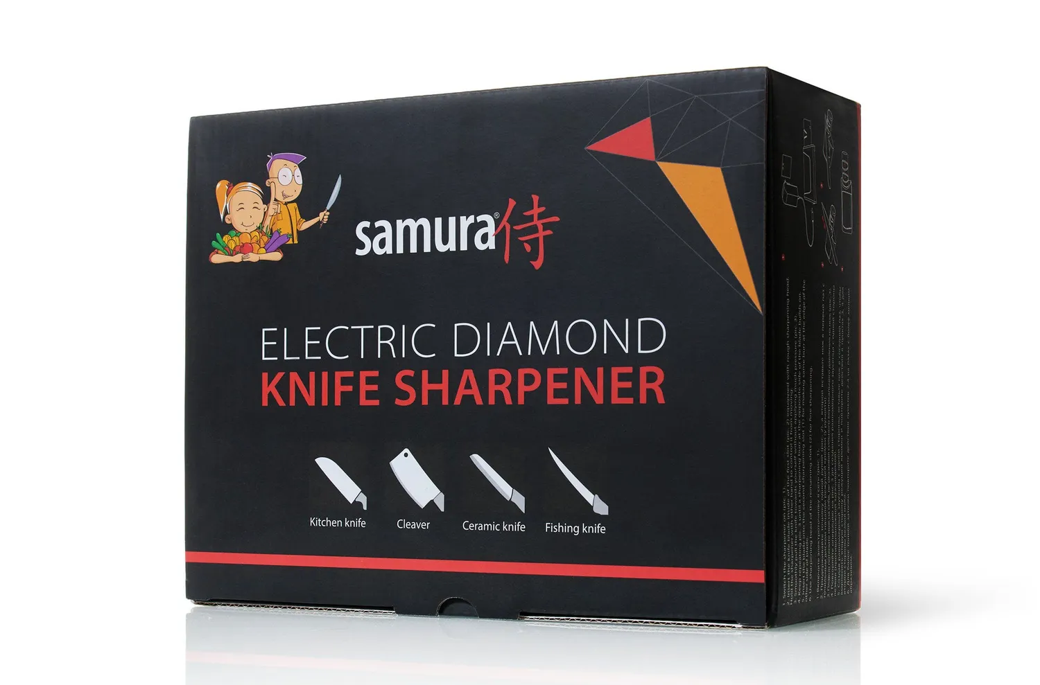Samura SEC-2000 affilacoltelli elettrico diamantato 17°