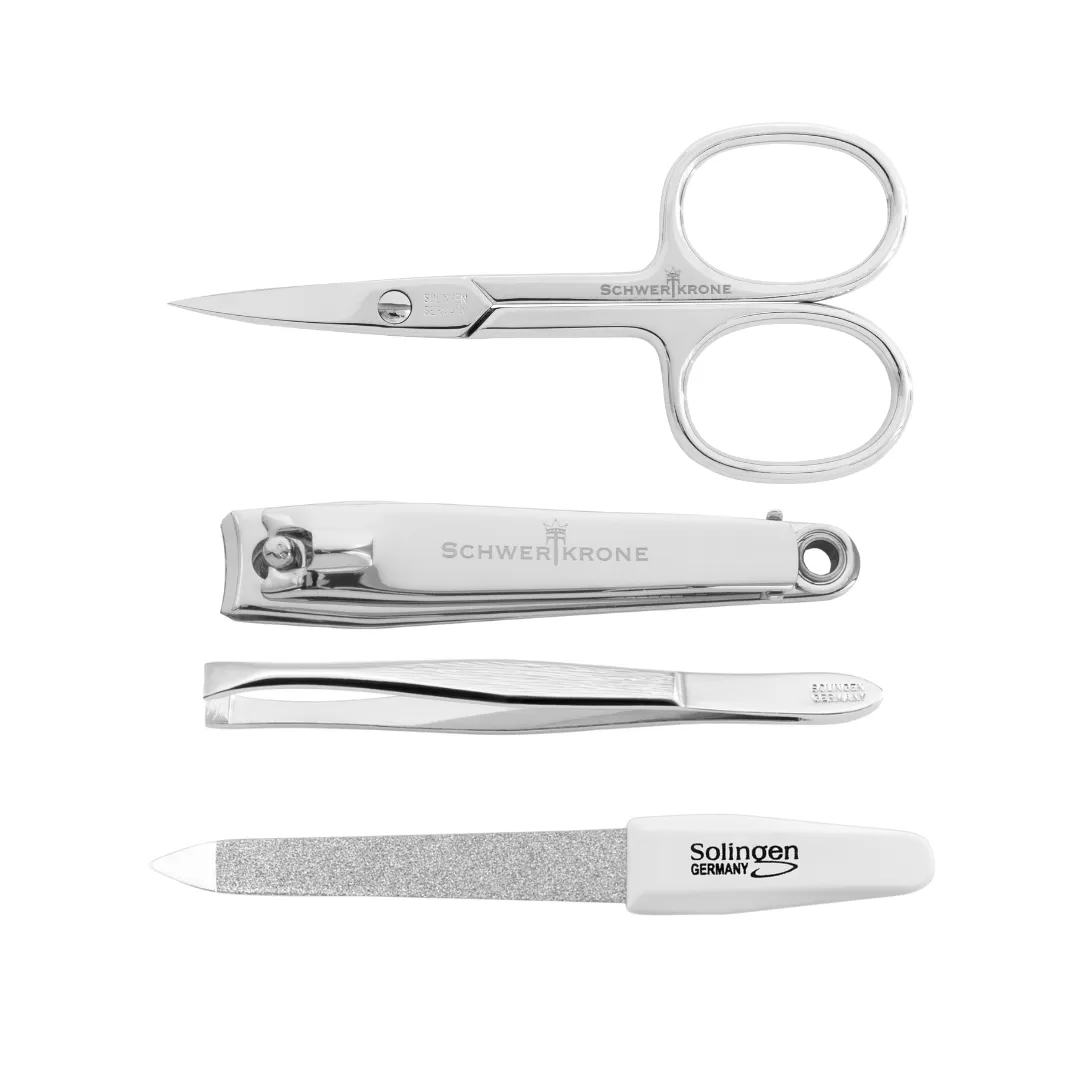 Schwertkrone set manicure 4 pezzi marrone Solingen