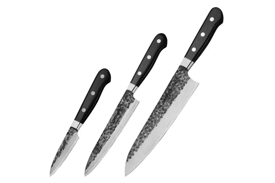 Samura Pro-S Lunar SPL-0230 set coltelli 3 pezzi damasco