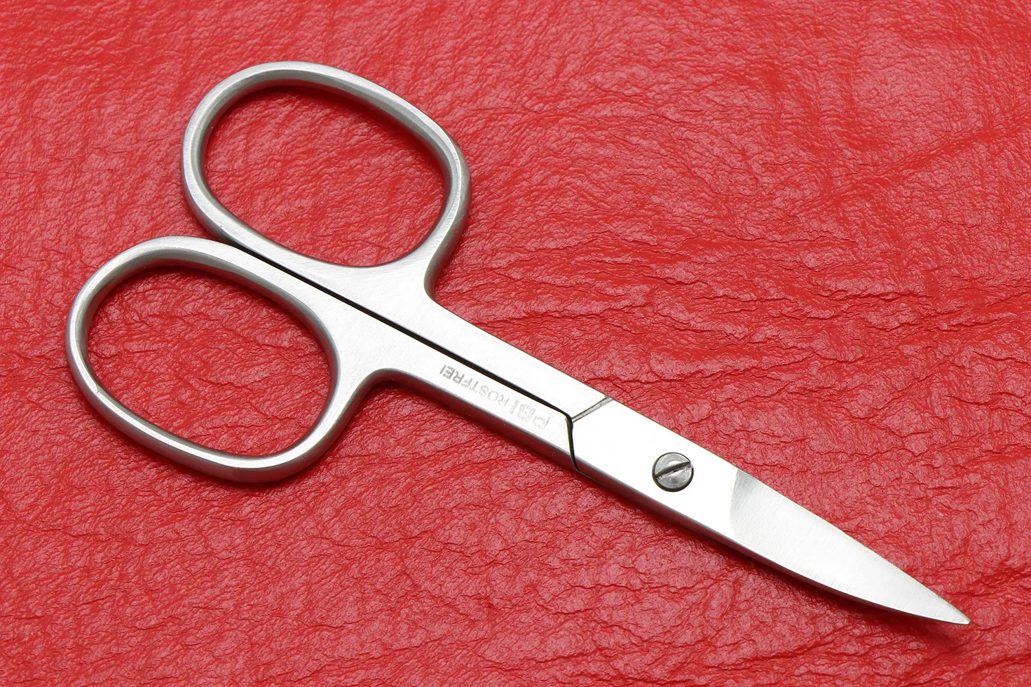 SMI 9,5 cm forbici unghie mancini lama curva