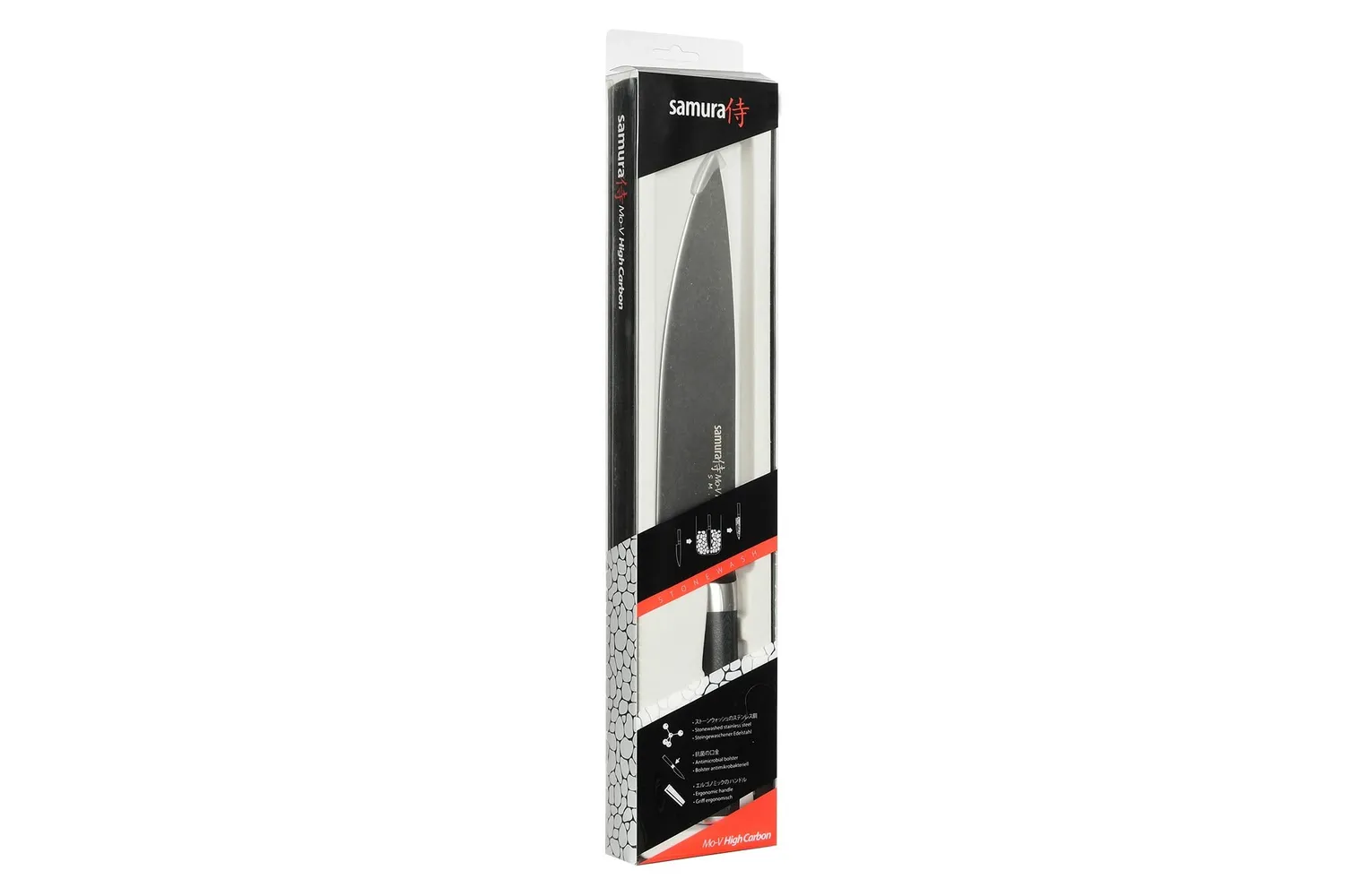 Samura Mo-V SM-0085B coltello chef 200mm stonewash