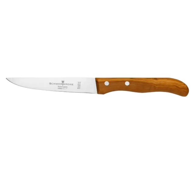 Schwertkrone Olive Classic Coltello Universale 4" Olivo
