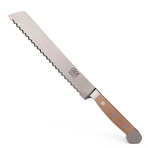 Güde Alpha Walnut coltello pane 21 cm noce dentato