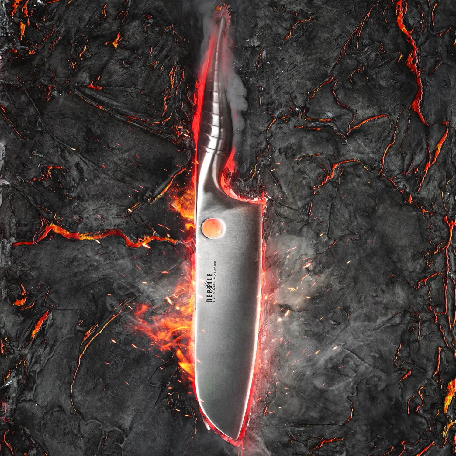 Samura Reptile SRP-0095G santoku 170 mm AUS-10