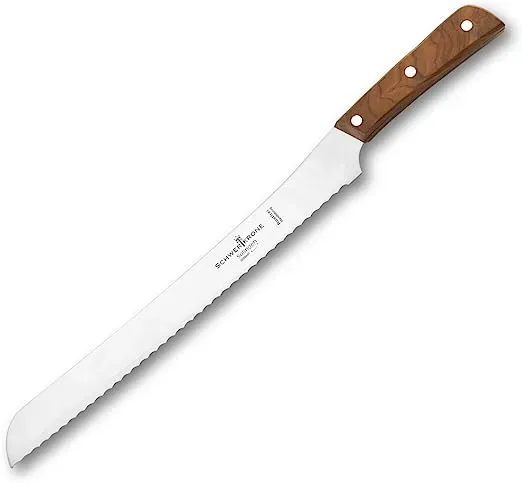 Schwertkrone Olive Classic coltello pane 30 cm manico ulivo