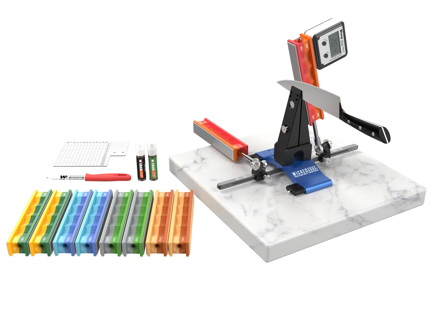 Wicked Edge WE120 Pro-Pack II affilacoltelli base quarzo